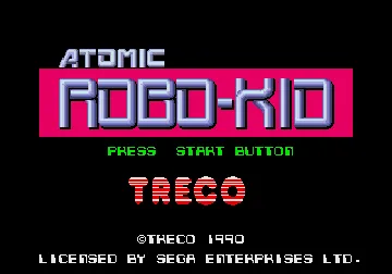 Atomic Robo-Kid (Japan) screen shot title